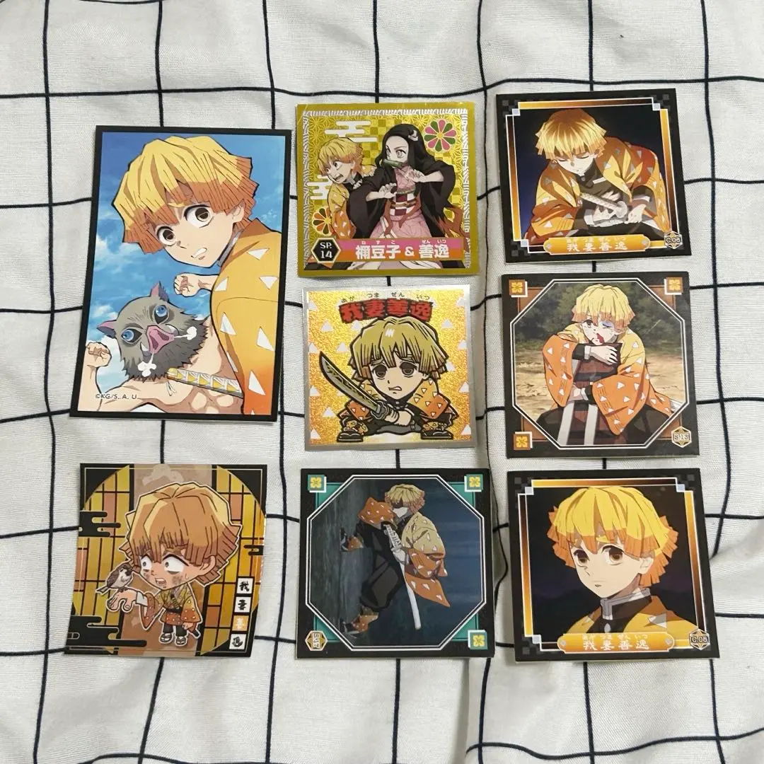 Thumbnail of Demon Slayer Zenitsu Agatsuma Sticker Set