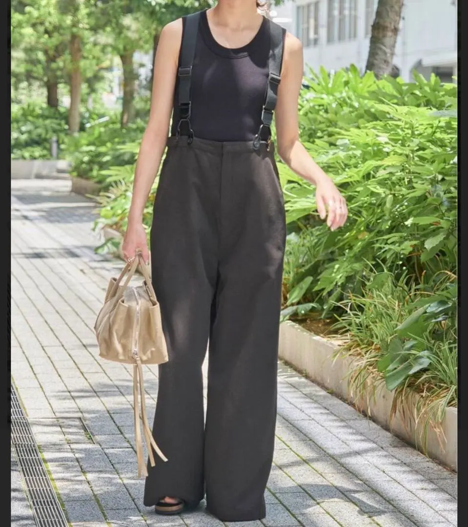 2025年最新】spick and span サスペンダー付きワーカーパンツの