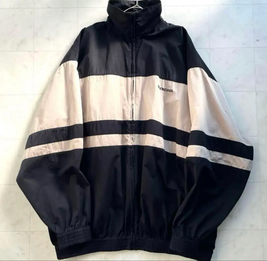 Thumbnail of BALENCIAGA Nylon Jacket Black/Beige