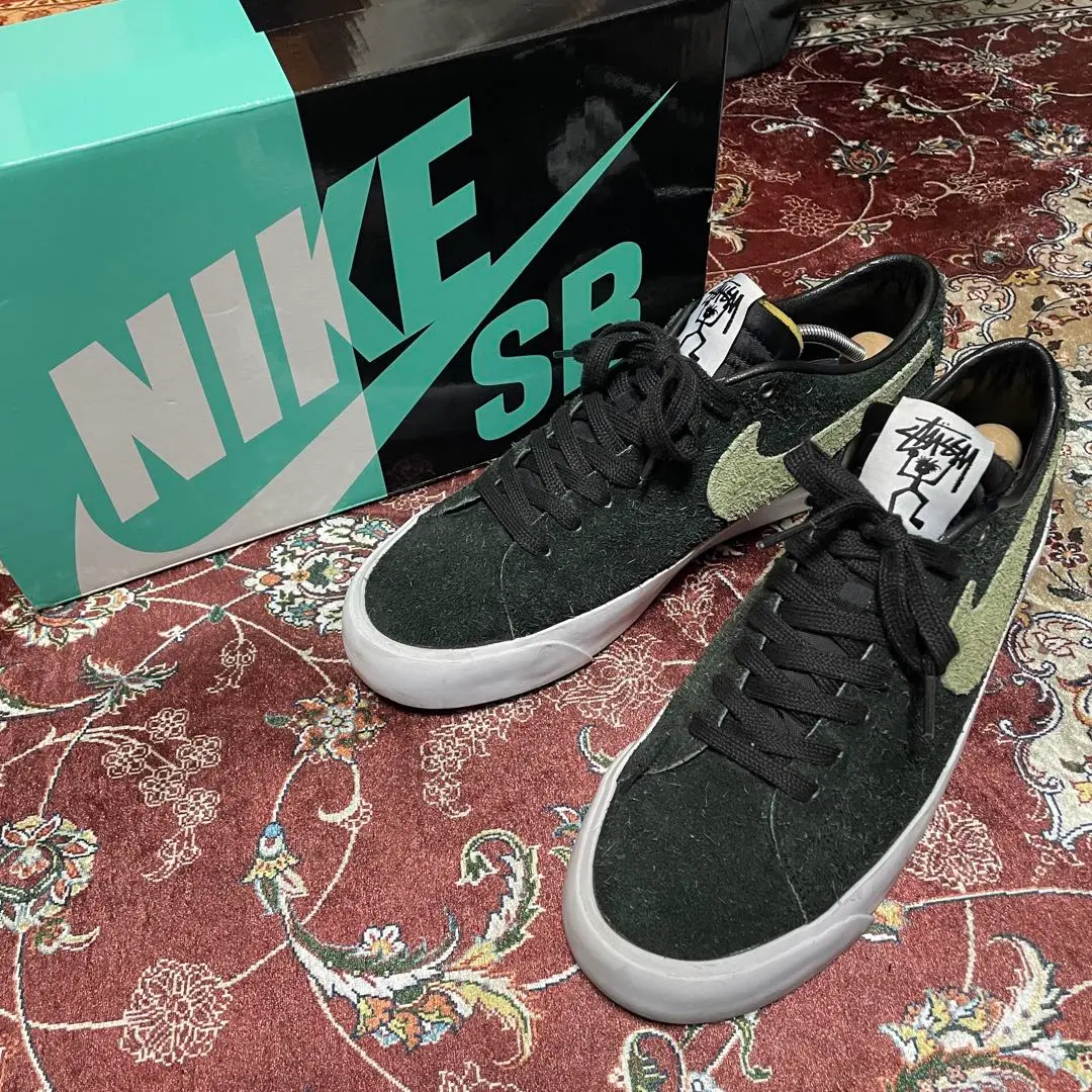 stussy NIKE ZOOM BLAZER ステューシーナイキブレイザー STUSSY × NIKE SB BLAZER LOW & MIDが12/7、12/8、12/10に国内