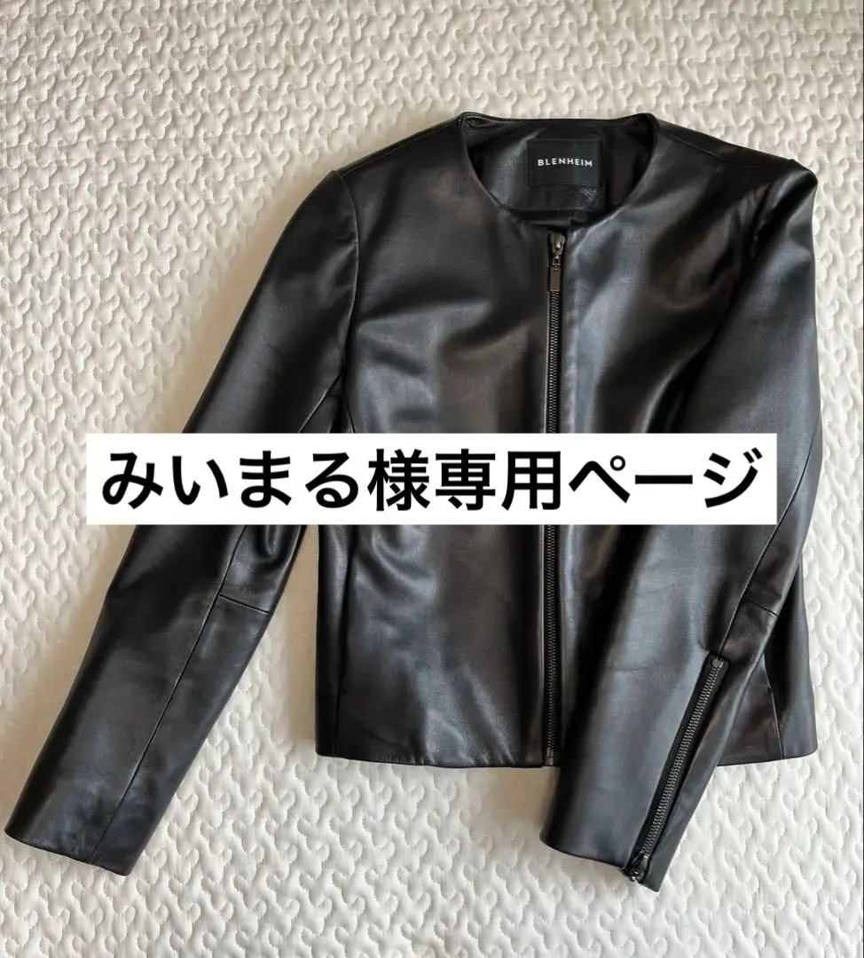 【最終値下げ】BLENHEIM ブレンハイム レザージャケット ブラック 2025年最新】BLENHEIM レザージャケット・ライダースの人気