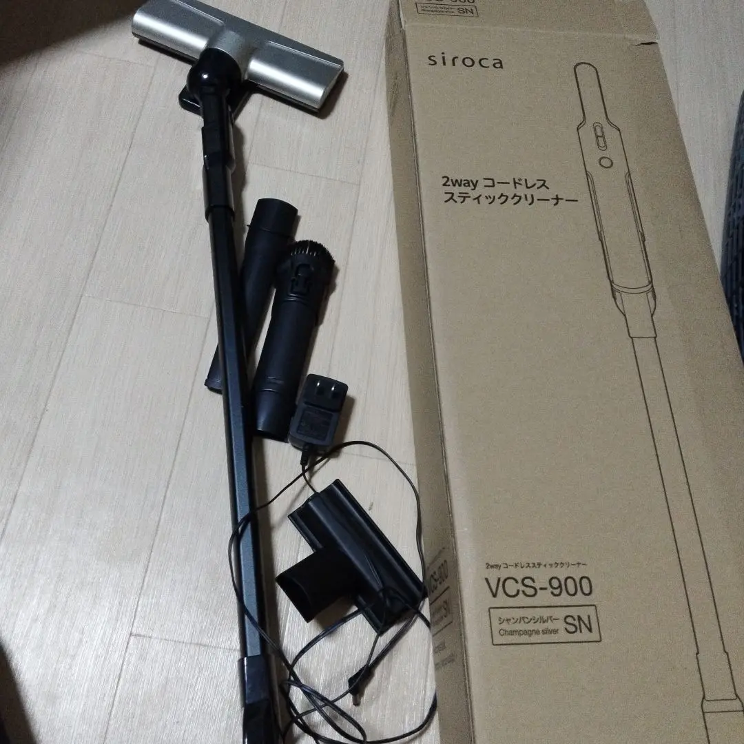 新品　siroca VCS-910 2way コードレス スティッククリーナー 2wayコードレススティッククリーナー VCS-910 | シロカ