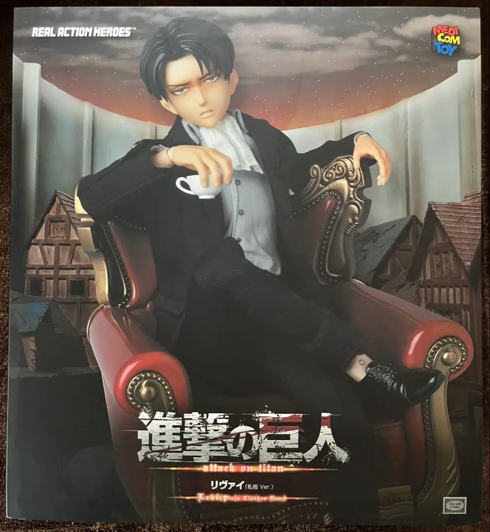 リアルアクションヒーローズ No.697 RAH リヴァイ（私服Ver.） MEDICOM TOY RAH リヴァイ（私服Ver.） : MEDICOM TOY TOKYO