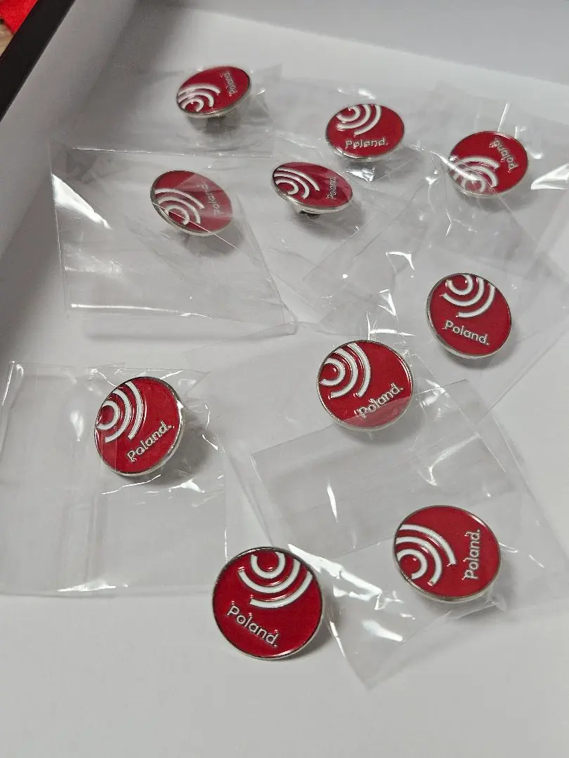 Thumbnail of Osaka-Kansai Expo Poland Pavilion Pin Badge