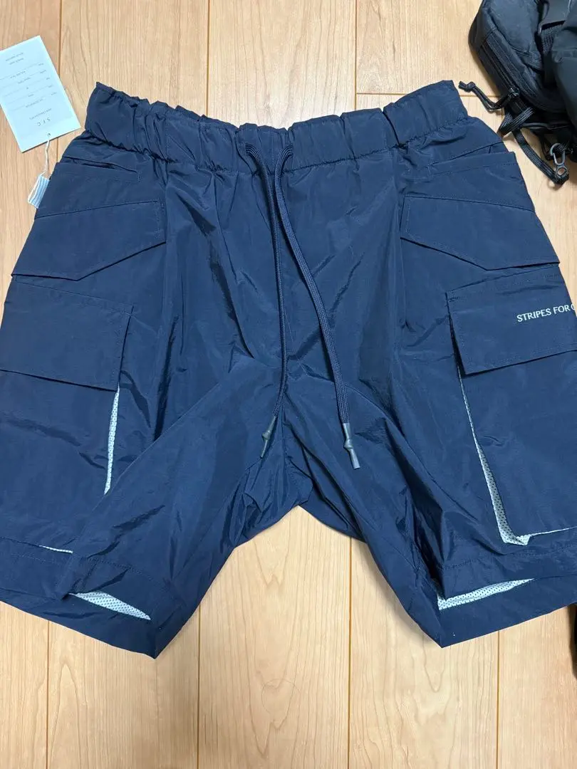 seesee ショートパンツ ネイビー スキンズ（SKINS）（レディース）ショートパンツ レディース