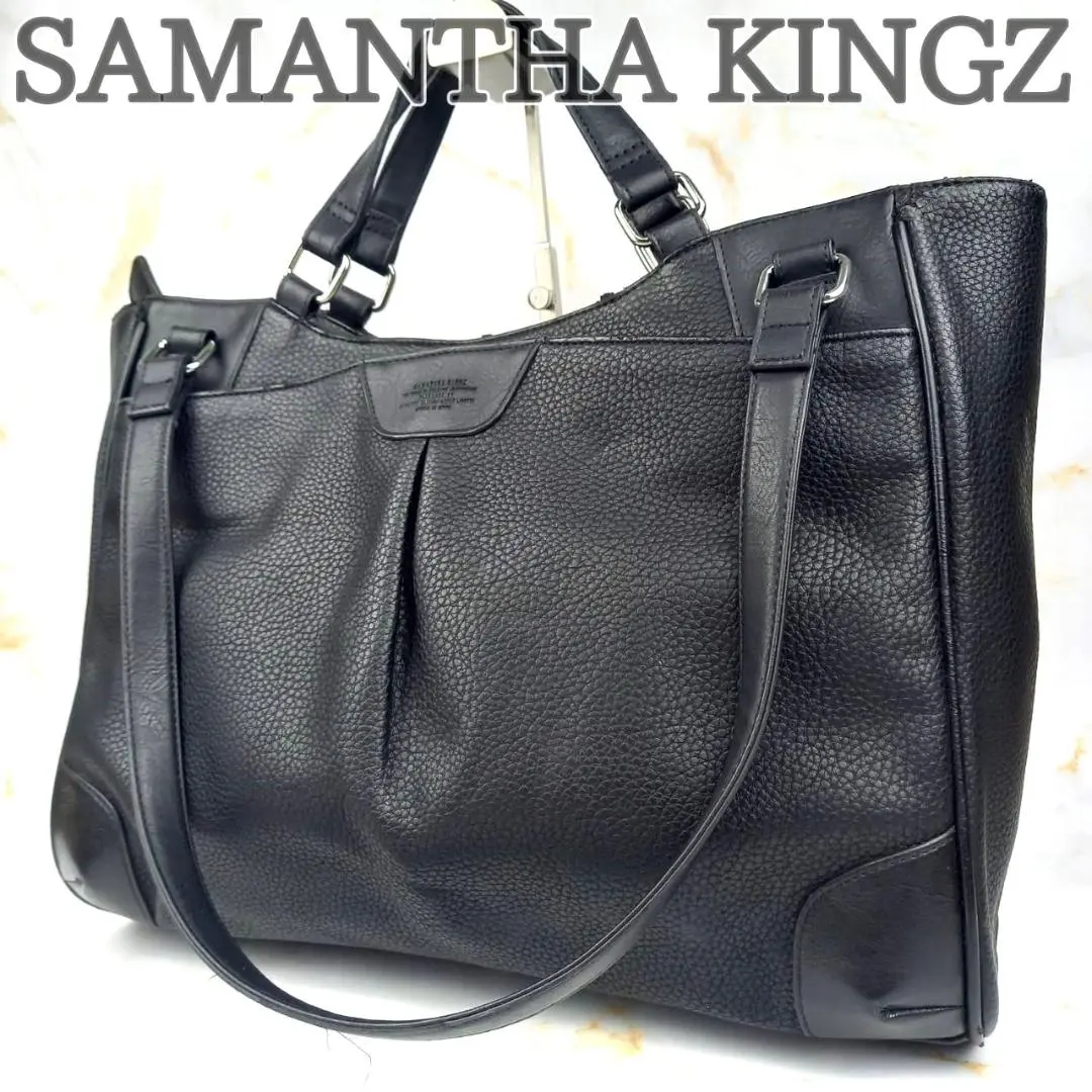 KINGZ by Samantha Thavasa ビジネスバッグ ブラック 2025年最新】KINGZ by Samantha Thavasa / Samantha KINGS