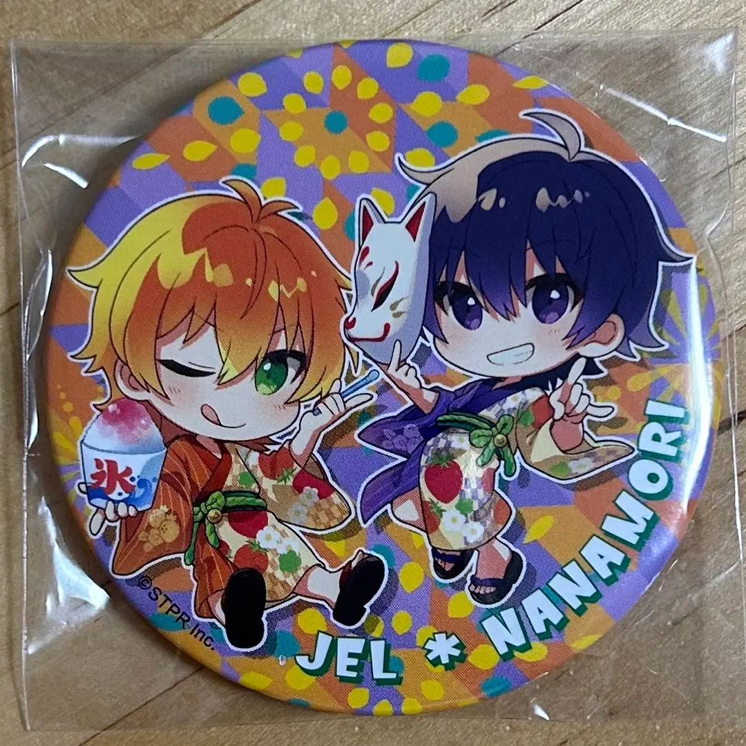 Thumbnail of Strawberry Prince (STPR) Nana & Jell Summer Ver. Default Can Badge