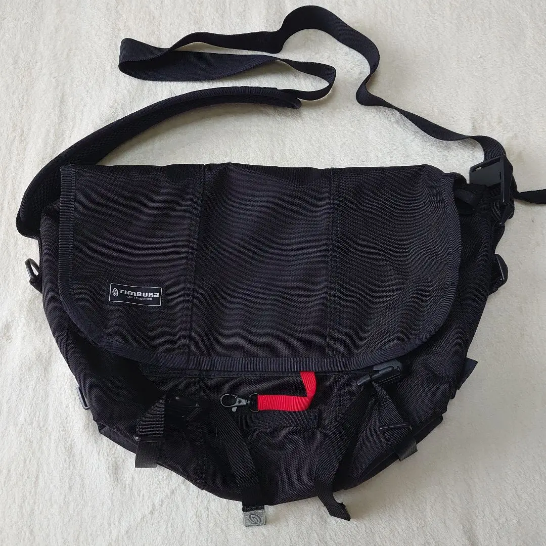 TIMBUK2 メッセンジャーバッグ コーデュラ M ダークグレー 美品 新品】ティンバック2 timbuk2 メッセンジャーバック コーデュラ