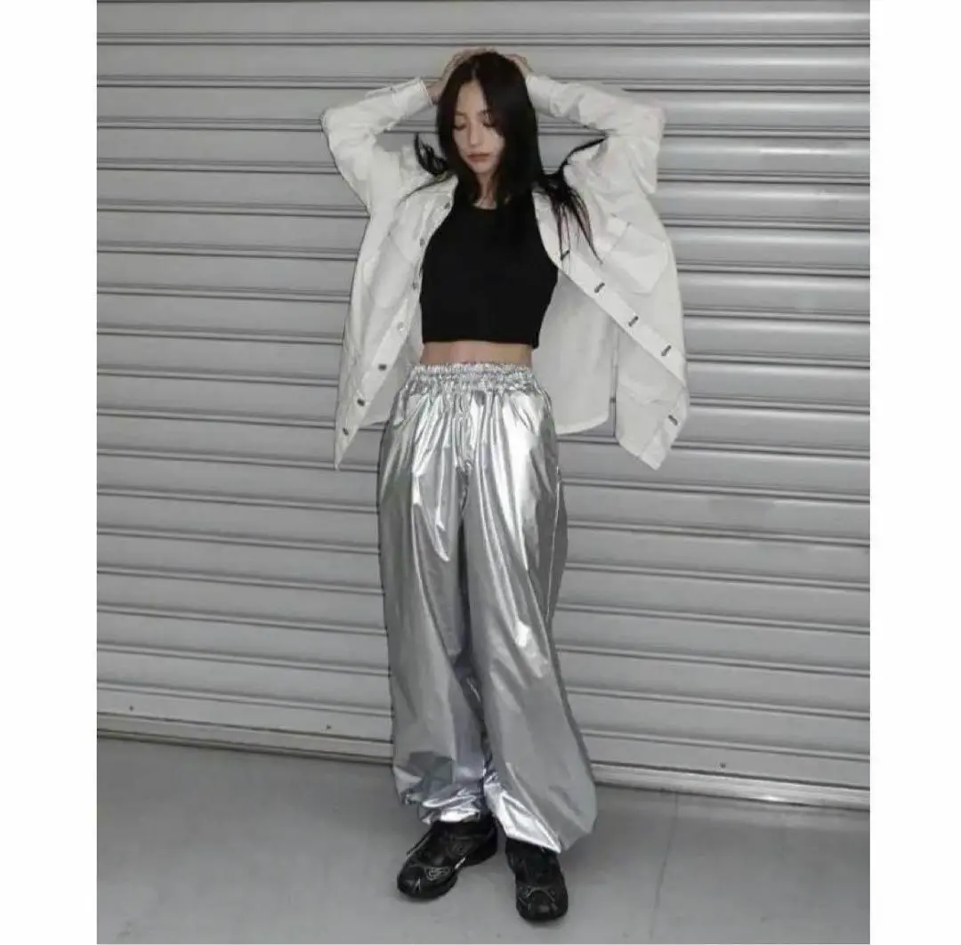 パンツ MELT THE LADY work baroon pants MELT THE LADY work ballon セットアップ Black - メルカリ