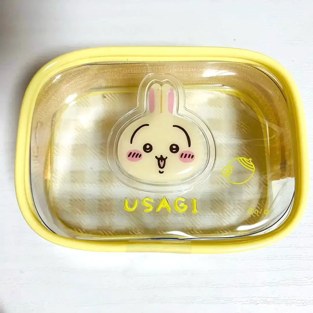 Thumbnail of Chikawa Puffy Clear Mini Pouch - Usagi (Rabbit)
