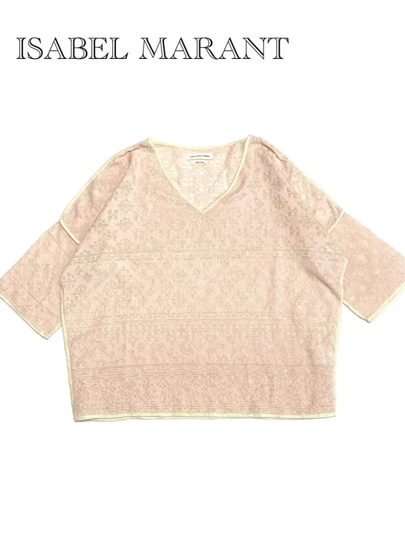 【本日特価】 オシャレ☆ISABEL MARANT】シルクカシミヤカットソーサイズM トップス