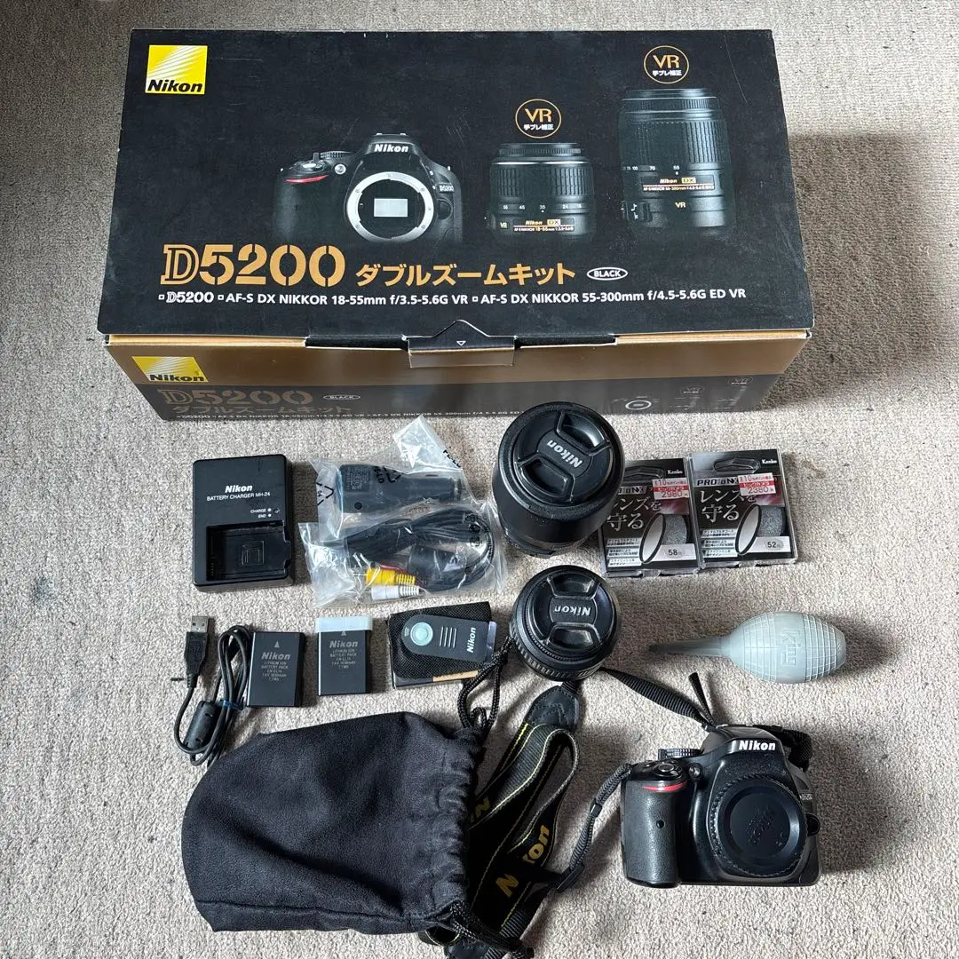 Nikon D5200 レッド 一眼レフカメラ 18-55㎜ レンズセット 美品 Amazon | Nikon デジタル一眼レフカメラ D5200 レンズキット AF