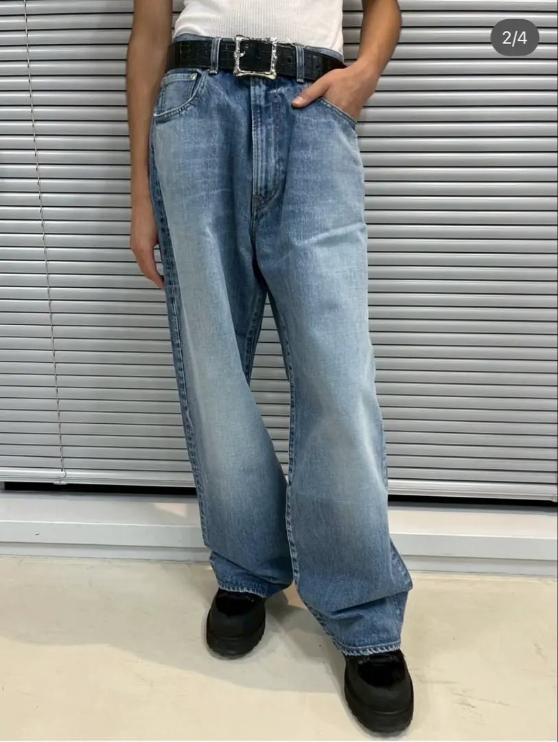 Thumbnail of Future archive straight denim jeans L