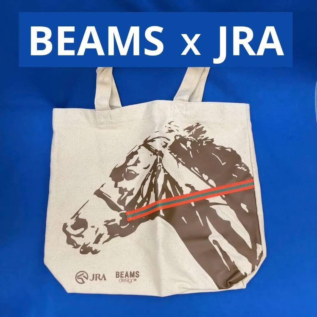 Amazon.co.jp: おJRA × BEAMS コラボ トートバッグ : ファッション