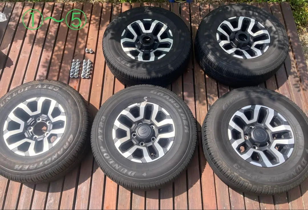 ☆新品・未開封☆モデリスタホイール5本セット ランクル70