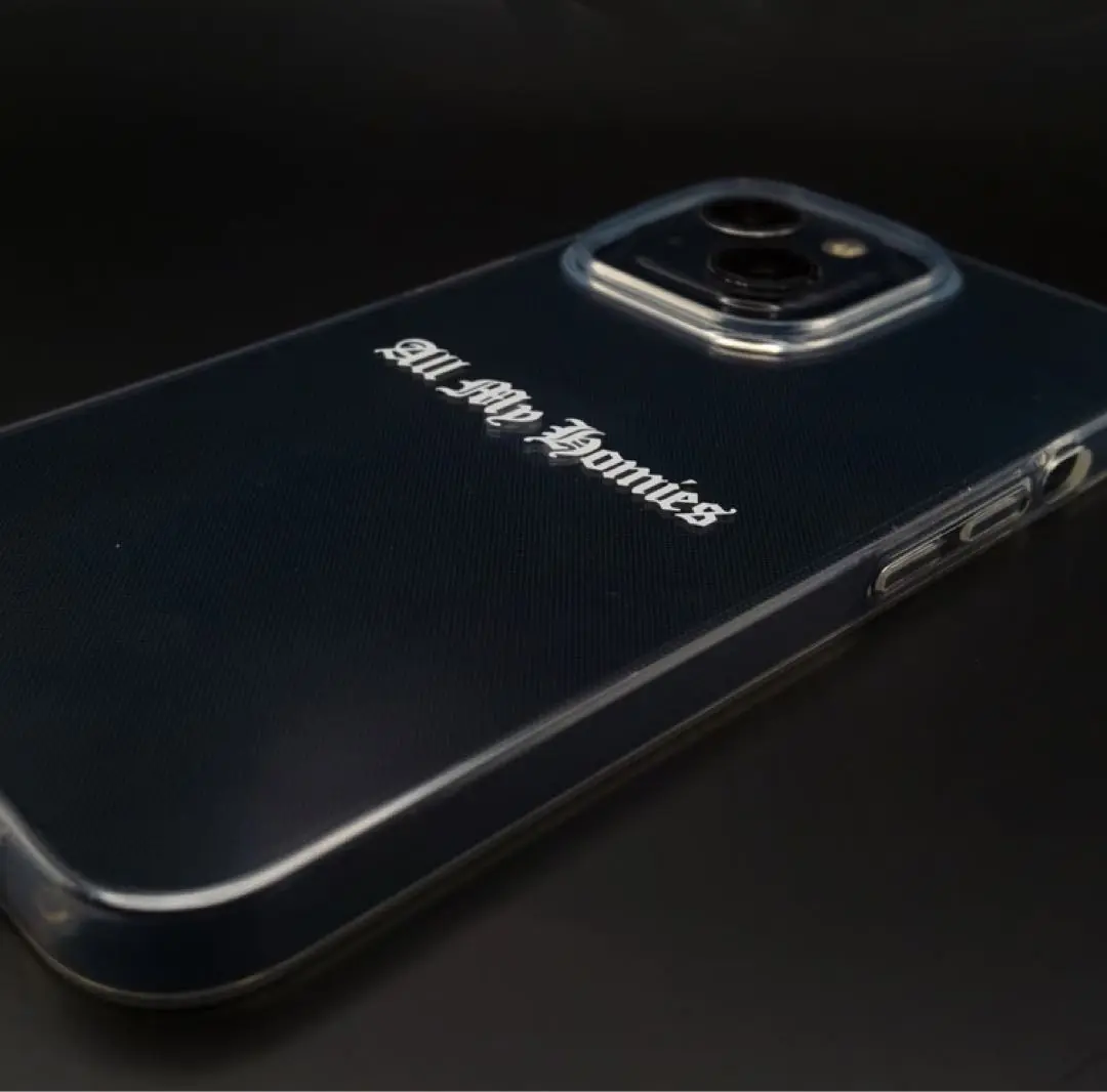 透明ソフトケース All My Homies iPhone 12 12pro 透明ソフトケース All My Homies iPhone 12 12pro