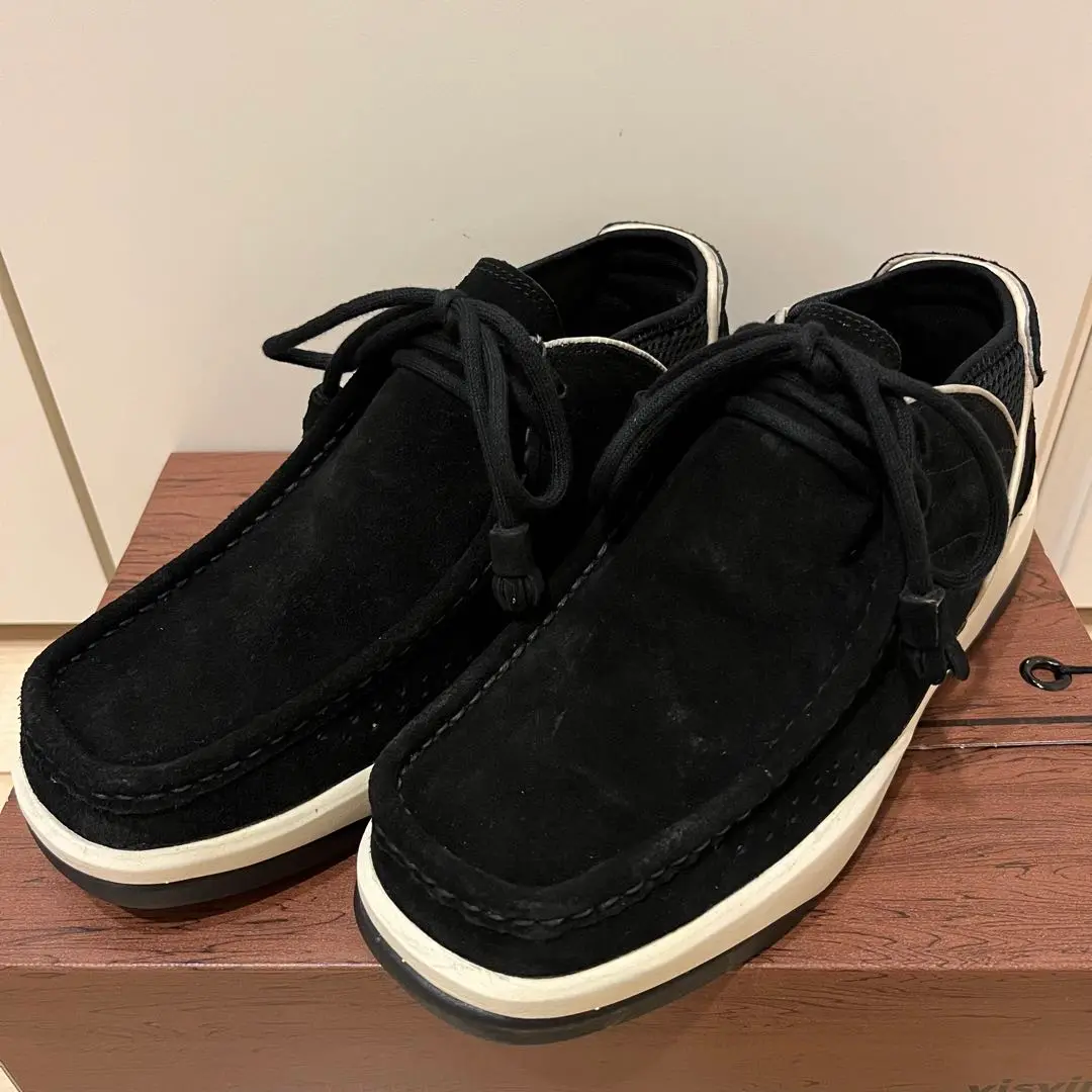 VISVIM POLKE ヴィズヴィム レザー ブラック ブラック 26cm 2025年最新】visvim POLKEの人気アイテム - メルカリ