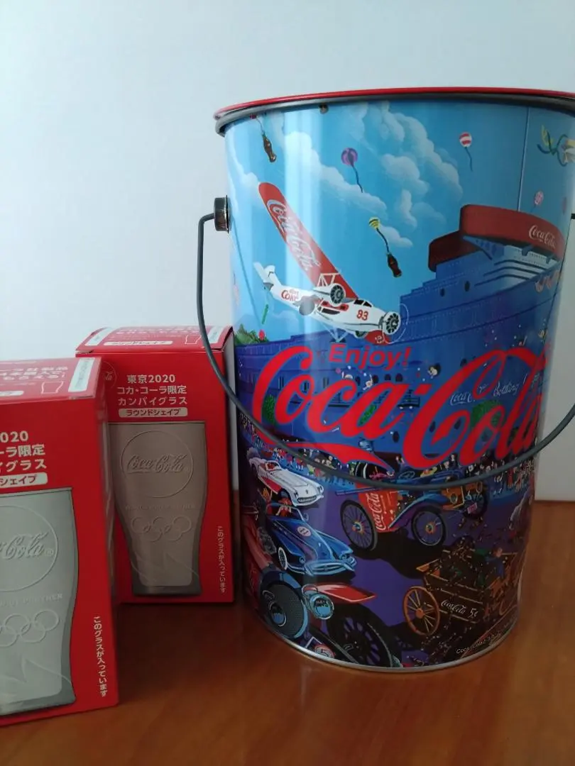 【レア☆】コカ・コーラ ゴミ箱 ダストボックス／インテリアにも◎ Amazon.co.jp: インテリアに コカコーラダストボックスゴミ箱