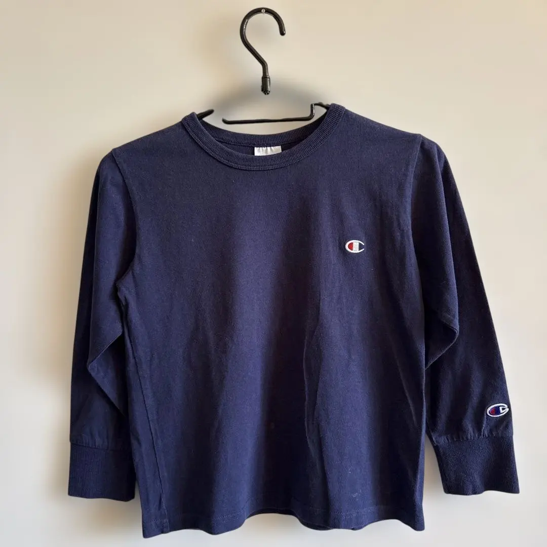 Thumbnail of Champion Navy Long Sleeve T-shirt