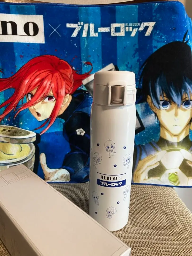 uno BOTTLE 480ml水筒ブルーロックボトルグッズ当選品