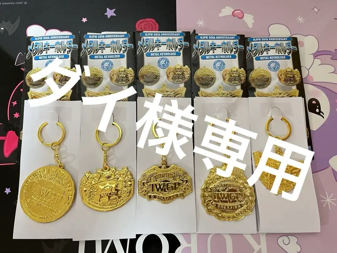 完売品 シンニチイズム IWGPチャンピオンベルト ピンズ 5個セット 完売品 シンニチイズム IWGPチャンピオンベルト ピンズ 5個