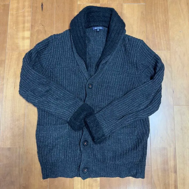 Thumbnail of Rare Men's Cardigan - Very warm sweater made with alpaca wool - Aba House