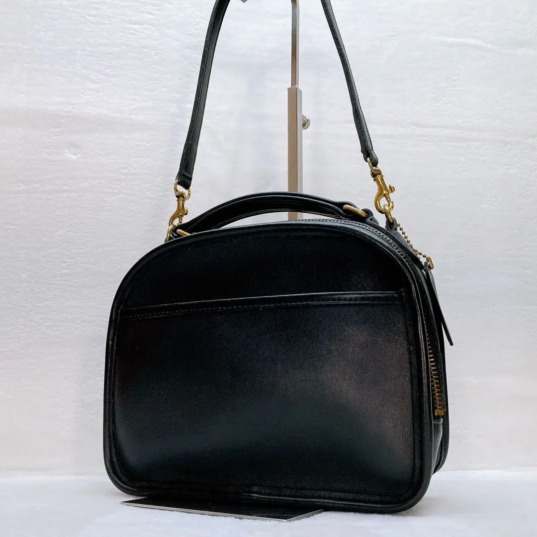 USA製 COACH オールド コーチ 2WAY レザー ショルダーバッグ 茶