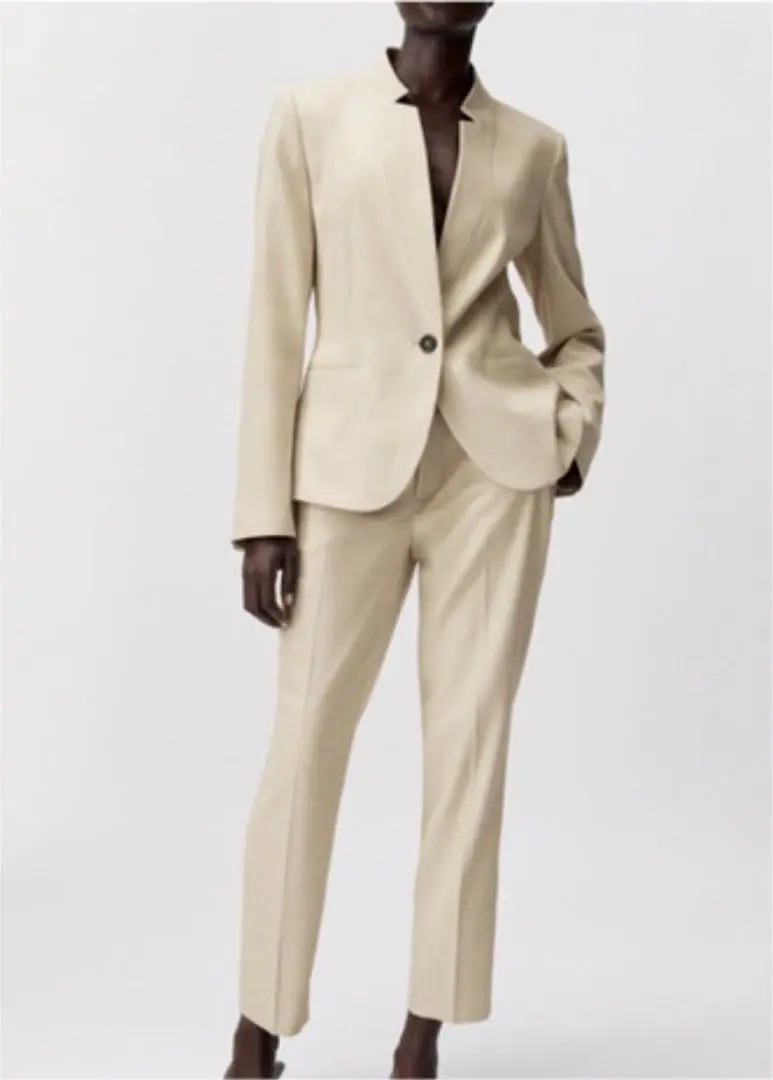 2025年最新】ZARA 季節感：春 レディース ビジネス パンツスーツ