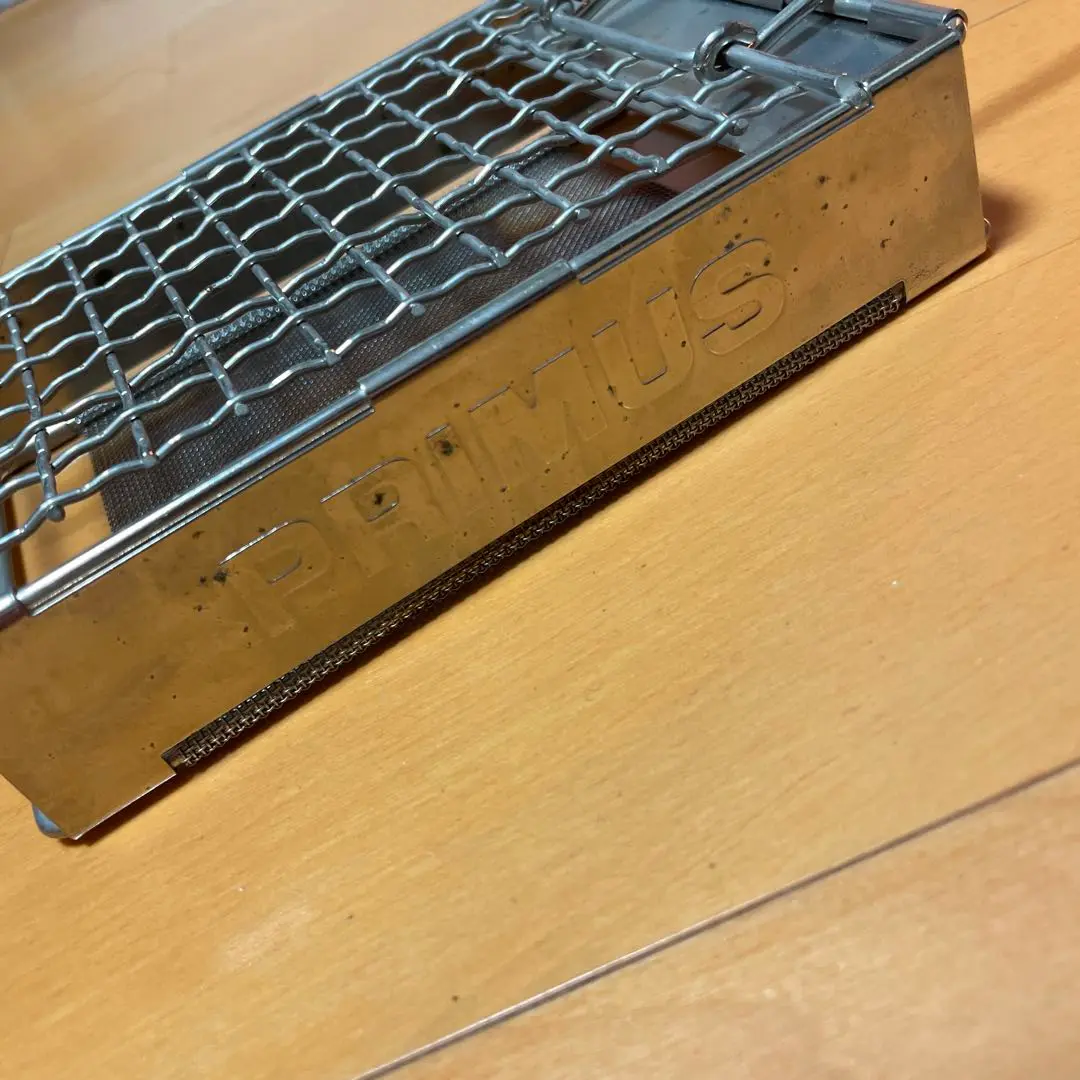 耕作ときどきキャンプ:PRIMUSの焼き網IP-9222フォールディング