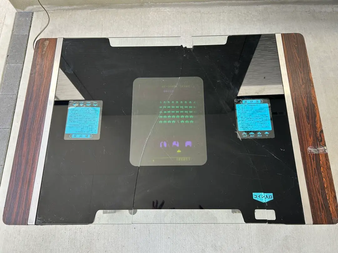 テーブルゲーム クラッシュオン インベーダー ヘッドオン レトロ