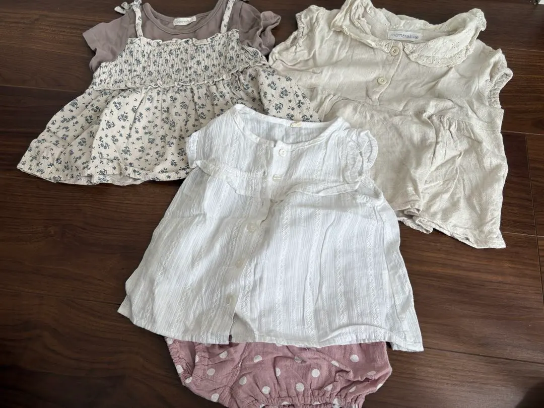 Thumbnail of [Excellent Condition] Baby Clothes Dress Set, 3 Pieces, 90cm-95cm