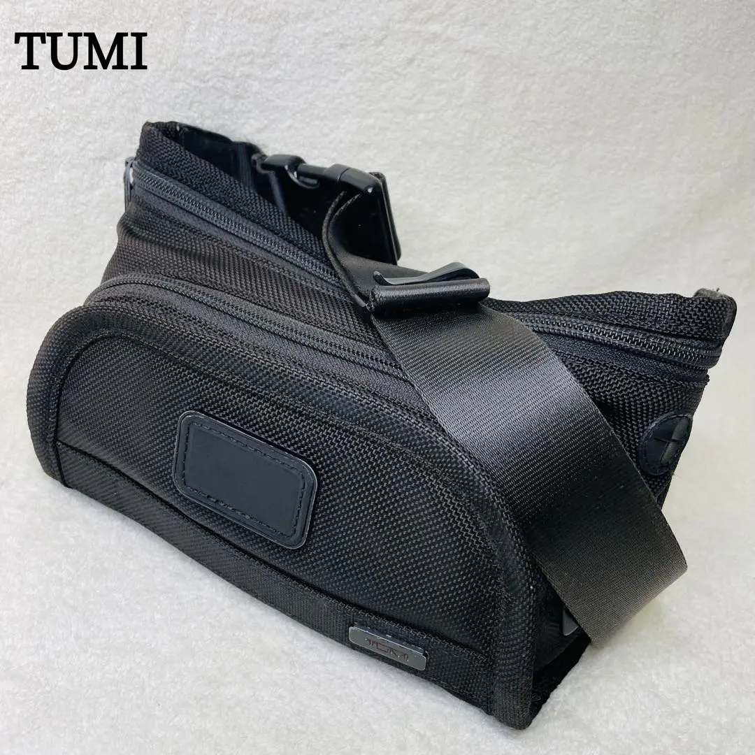 ☆未使用級☆ TUMI ボディバッグ　22199DH ブラック　タグ付き TUMI 22199DH ボディーバッグ｜Yahoo!フリマ（旧PayPayフリマ）