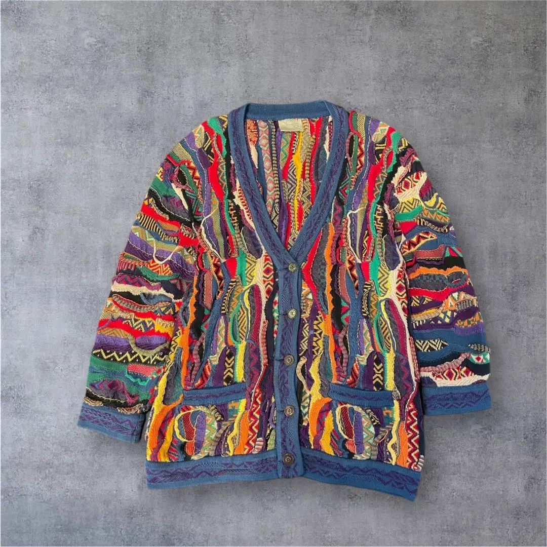 Thumbnail of [Rare] COOGI 3D Knit Cardigan Vintage M Size