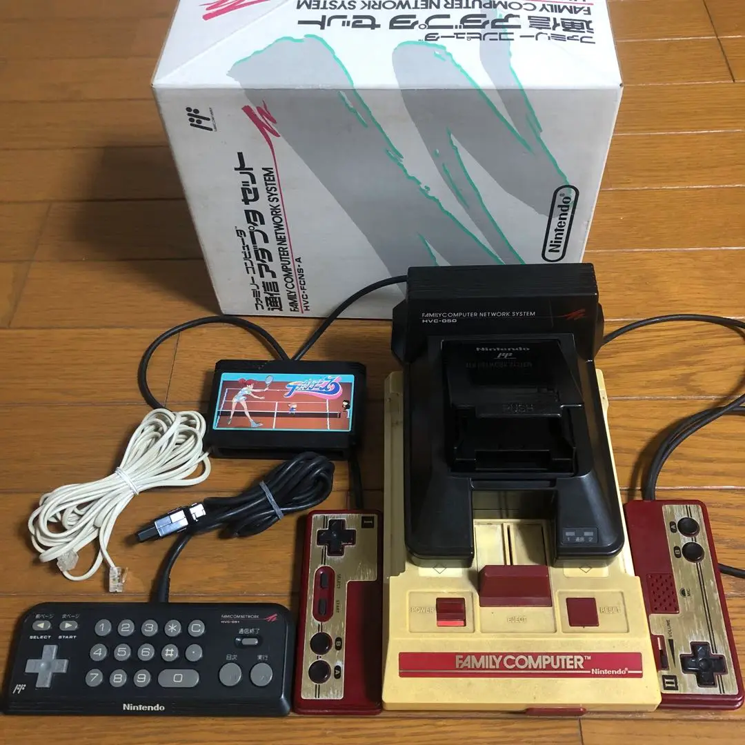 Nintendo ファミリーコンピュータ　通信アダプタセット　通信カートリッジ Yahoo!オークション -「通信アダプタ ファミコン」の落札相場