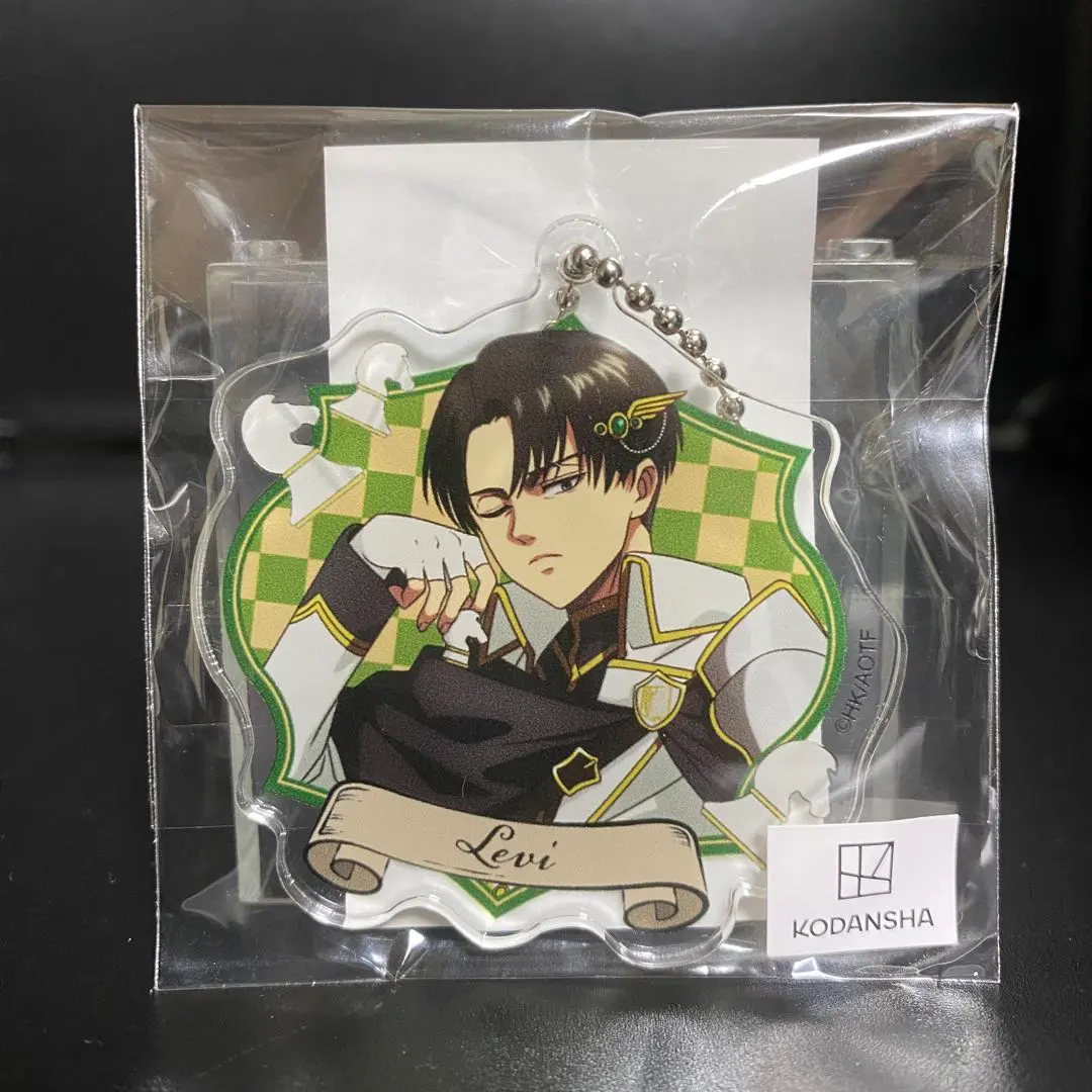 Thumbnail of Attack on Titan Marukuji Chess Style Acrylic Keyholder [Levi A] ①