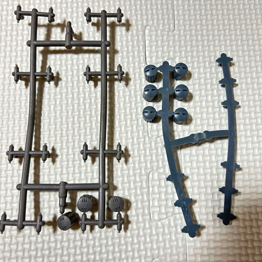 Thumbnail of Unused Zoids Rubber Caps, Gray-ish, ①, Medium, 9 pieces