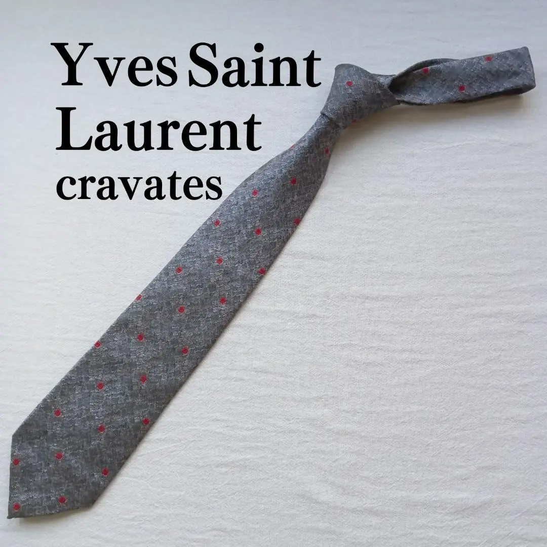 Saint Laurent ラメネクタイ m85702966813_1.jpg?1755051676