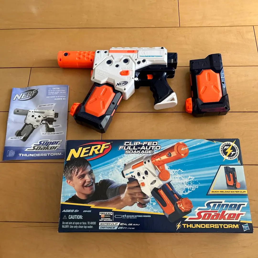 レ*ロ様 Nerf スーパーソーカー サンダーストームブラスター 水鉄砲 ウォー Amazon | Nerf ナーフ 水鉄砲 スーパーソーカー Super Soaker