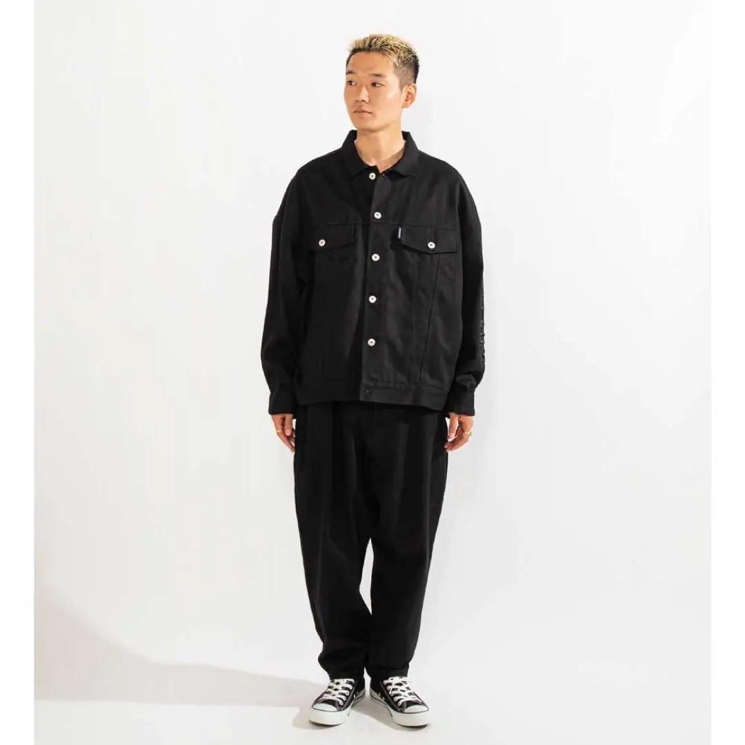 【美品】APPLEBUM アップルバム　デニムジャケット　メンズM APPLEBUM ( アップルバム ) APPLE BLOSSOM LOGO DENIM JACKET