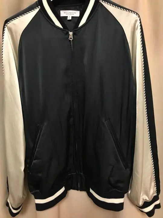 美品！BEAUTY&YOUTH  スカジャン　ブルゾン　ジャンパー　M BEAUTY&YOUTH UNITED ARROWS（ビューティーアンドユース