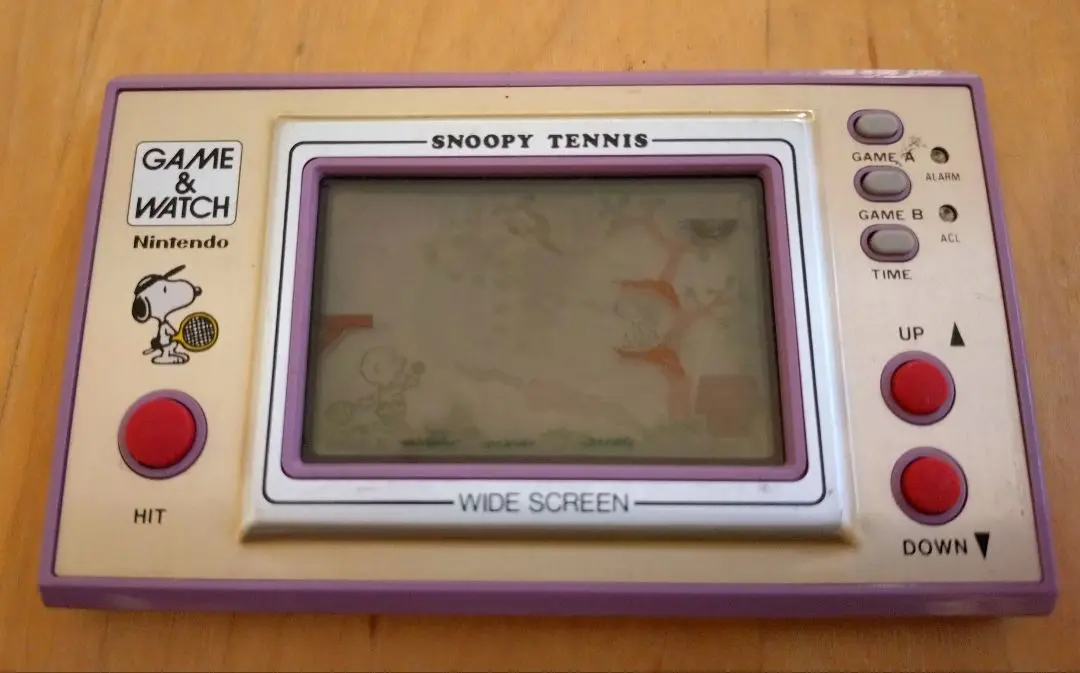 第17作】 SP-30 スヌーピーテニス - どこでもGAME&WATCH