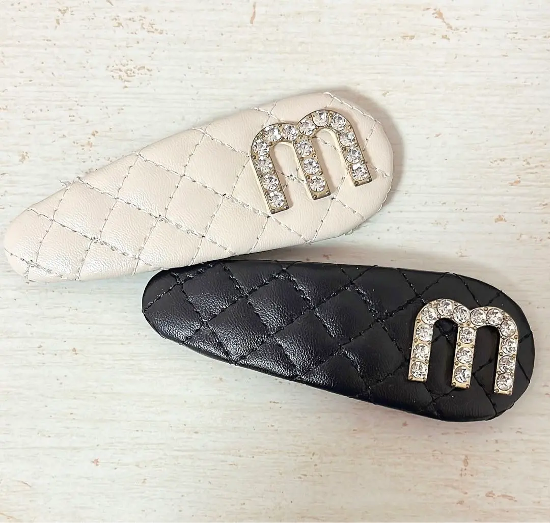 miumiu ヘアピン バレッタ ホワイト 正規品 ミュウミュウ Miu Miu MIUMIU バレッタ 5IF092 049 サテン ヘア