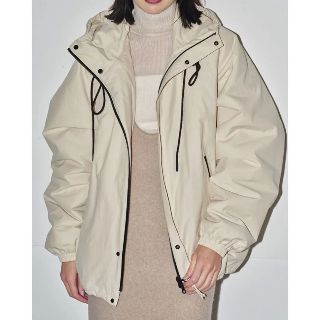 todayful フーディーパフジャケット エクリュ 2025年最新】Hoodie puff jacket todayfulの人気アイテム - メルカリ