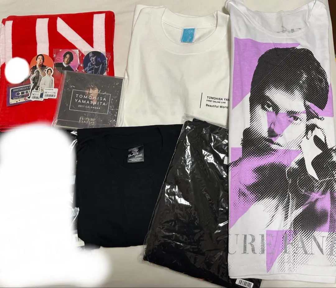 山下智久 beautiful World コンサート Tシャツ クリアファイル 新品・未開封】 山下智久 beautiful world Club9 限定Tシャツ