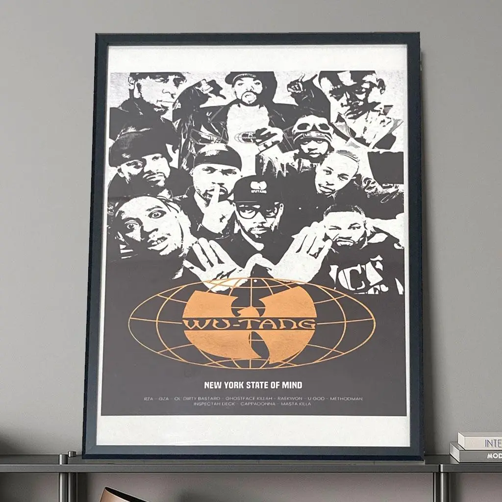 特大☆Wu Tang Clan ポスター The Wu-Tang Clan Brand Hip Hop Rapper Poster 24x36 Poster