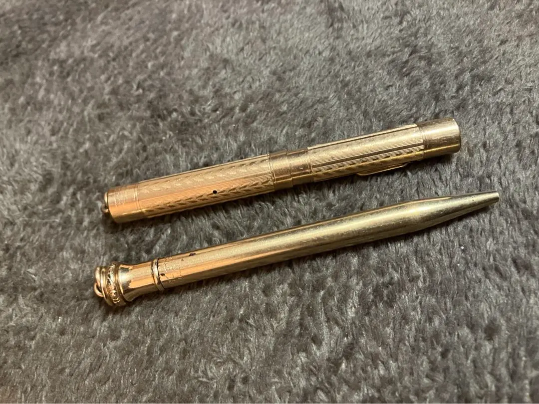 1930年代 ワール・エヴァーシャープ シャープペンシル 金張り 超希少3mm芯 1930年代 ワール・エヴァーシャープ シャープペンシル 金張り 超