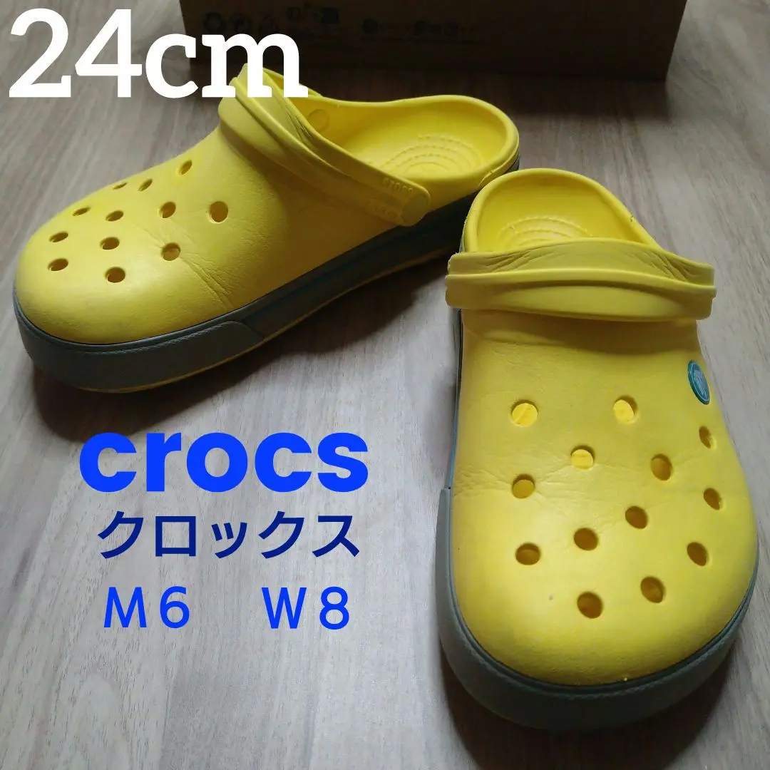 【希少レア】crocs クロッグ サボ サンダル ベージュ パステル 黄色 緑 楽天市場】クロックス イエロー グリーンの通販