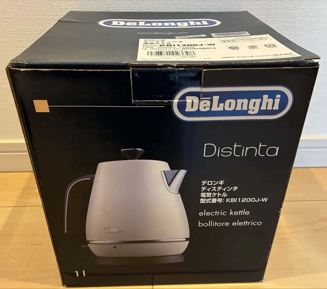 Thumbnail of DeLonghi Distinta KBI1200J Electric Kettle, White
