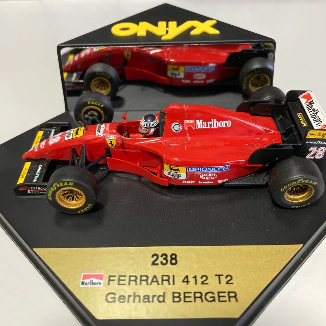 ゲルハルト・ベルガー★フェラーリ４１２T２★NO.２８★ポールズ モデル アート ゲルハルト・ベルガー☆フェラーリ412T2☆NO.28☆ポールズ