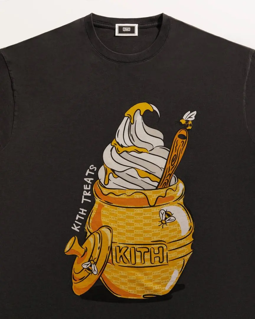 【KITH Treats】ヴィンテージ アイスクリーム Tシャツ KITH Treats Champions Vintage Tee Sz XLarge With Rare